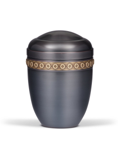 Urne, Kobber, Dunkel Messing Blomst 1510-1