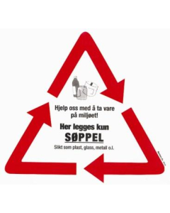 EMBLEM,  IKKE KOMPOSTERBART