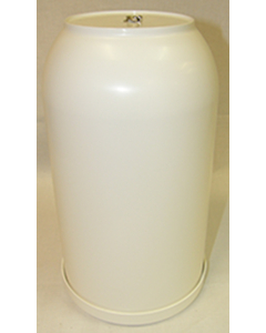 URNE, BIO, HVIT, 5 LITER