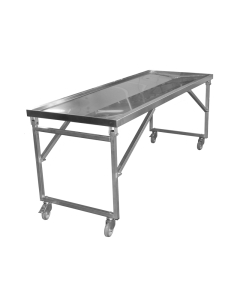 STELLE/VASKEBORD, SAMMENLEGGBART RUSTFRITT M/AVLØP