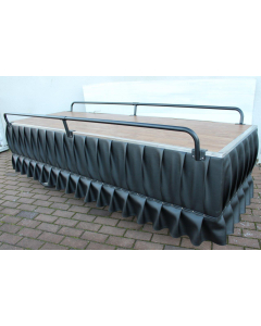 KIRKEGÅRDSVOGN, FOLDET KLEDE, SORT