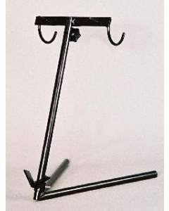 STATIV BLOMSTERKORS/-HJERTE, SORTLAKKERT