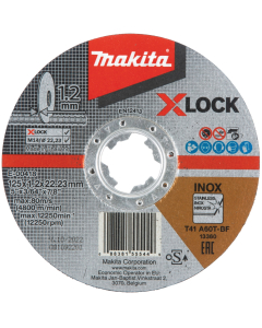 MAKITA, KAPPESKIVE 125X1,25 X-LOCK