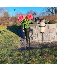 GRAVVASE/LYS-HOLDER SORT