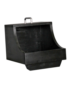 JORDFESTELSEKASSE M/ SPADE, SORT, TRE