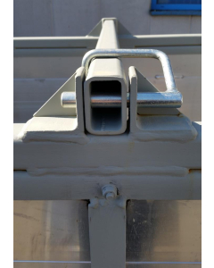 STEMPLINGSKASSE, LÅS FOR TRAVERS